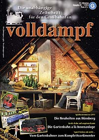 Zeitschrift Volldampf - unabhngie Zeitschrift fr Grobahnfans 
